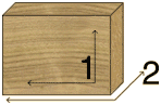 Square Wood Block 2 Exotic Canadian Wood, Wood Carving Plans, Free Woodworking Information, The Wood Box Sudbury Ontario